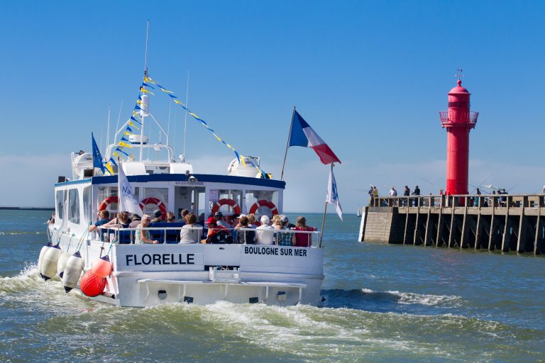 Visite du port de Boulogne en bateau