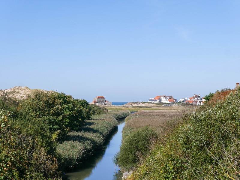 vue sur le fort d'Ambleteuse